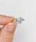 Bague 51.5 Bague toi et moi antique en or 18k, platine et diamants 58 Facettes A07306