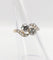 Bague 51.5 Bague toi et moi antique en or 18k, platine et diamants 58 Facettes A07306