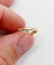 Bague 51.5 Bague toi et moi antique en or 18k, platine et diamants 58 Facettes A07306