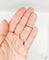 Bague 49.5 Demi-alliance vintage - Bague en or blanc 18K et saphirs bleus 58 Facettes A07412