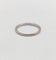 Bague 49.5 Demi-alliance vintage - Bague en or blanc 18K et saphirs bleus 58 Facettes A07412