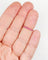 Bague 49.5 Demi-alliance vintage en or rose 18k et rubis 58 Facettes A07413