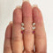 Boucles d'oreilles Snowflake - Boucles d'oreilles en or blanc 18K, diamants et saphirs 58 Facettes GER1031YG