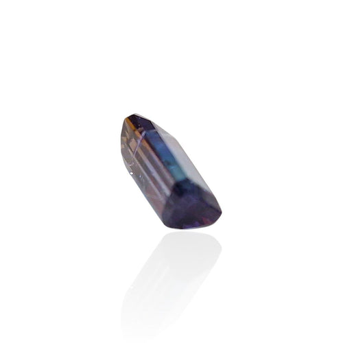 Tanzanite - Pierre taille émeraude mixte de Tanzanie 2,435 ct 58 Facettes #26-114-TZEMKM