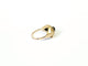 Bague 56 Bague Tank en or jaune 18 carats et saphir 58 Facettes NIM20260219 - 125