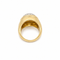 Bague 56 Bague dôme en or jaune et diamants 58 Facettes 1.0001546/1