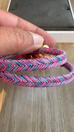 Bracelet Dinh Van - Bracelet cordon Double Cœurs R13 en or 58 Facettes Bracelet 001