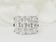 Bague 55 Art Déco - Bague en platine et diamants 58 Facettes 33795