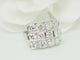 Bague 55 Art Déco - Bague en platine et diamants 58 Facettes 33795
