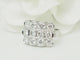 Bague 55 Art Déco - Bague en platine et diamants 58 Facettes 33795