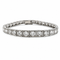 Bracelet Bracelet rivière en platine et diamants 58 Facettes bpd