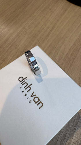 Bague 55 Dinh Van - Bague en or blanc et diamant 58 Facettes Bague 001