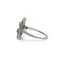 Bague 57 Art déco - Bague en or blanc et diamants 58 Facettes 260033SP