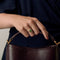 Bague 48 Bague marguerite en or jaune 18K, émeraude et diamants 58 Facettes B260207