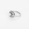Bague 53 Bague rétro en or gris 18K et diamants 58 Facettes B260342