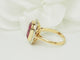 Bague 55 Bague Art nouveau en or jaune, rubis de Verneuil et diamants 58 Facettes 33793