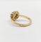 Bague 50.5 Bague marguerite en or 18k, platine et diamants 58 Facettes A07422