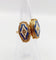 Bague 49.5 Bague chevalière victorienne en or 18K, fleurs et émail 58 Facettes A07423