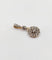 Pendentif Pendentif marguerite vers 1900 en or 18k et diamants taille rose 58 Facettes A07425