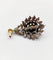 Pendentif Victorien - Pendentif en argent et or 18k, diamants taille rose 58 Facettes A07426