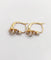 Boucles d'oreilles Dormeuses antiques en or 18K, platine et diamants 58 Facettes A07427