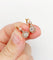 Boucles d'oreilles Dormeuses antiques en or 18K, platine et diamants 58 Facettes A07427
