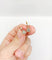 Boucles d'oreilles Dormeuses antiques en or 18K, platine et diamants 58 Facettes A07427