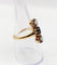 Bague 55.5 Bague marquise antique en or 18K, saphir et diamants 58 Facettes A07429