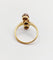 Bague 55.5 Bague marquise antique en or 18K, saphir et diamants 58 Facettes A07429