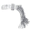 Bracelet Bracelet ancien en platine et diamants 58 Facettes 35634