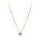 Collier Chopard Happy Spirit - Collier en or jaune, diamants et nacre bleue 58 Facettes 35750