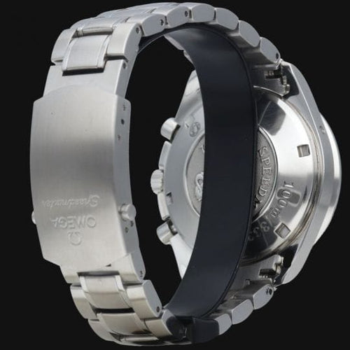 Montre Omega Speedmaster - Montre Day-Date chronographe 40 mm en acier 58 Facettes MT46627