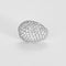 Boucles d'oreilles Boucles d'oreilles pavées de diamants en or blanc 58 Facettes B260377