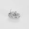 Boucles d'oreilles Boucles d'oreilles pavées de diamants en or blanc 58 Facettes B260377