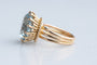 Bague 50 Bague topaze bleue en or jaune 18K 58 Facettes BGTOP12GOC765-107