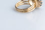 Bague 50 Bague topaze bleue en or jaune 18K 58 Facettes BGTOP12GOC765-107