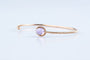Bracelet Bracelet améthyste cabochon et diamant en or jaune 18K 58 Facettes BRAMTCB895-107