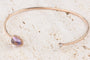 Bracelet Bracelet améthyste cabochon et diamant en or jaune 18K 58 Facettes BRAMTCB895-107