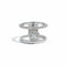 Bague 51 Bague en or blanc et diamants 58 Facettes 1.0000898/1