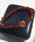 Bracelet Bracelet de perles d’ambre facettées en or rose 58 Facettes Bracelet