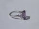 Bague 56 Mauboussin Mon Bébé d’Amour - Bague en or blanc, améthyste et diamants 58 Facettes Bague