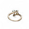 Bague 53 Bague Toi et Moi en or rose, rubis et diamants 58 Facettes 295