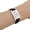 Montre Cartier Tank Américaine - Montre en acier et cuir 58 Facettes 35757
