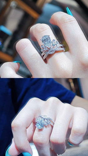 Bague 53 Chaumet Joséphine - Bague en platine et diamant 3,07 ct 58 Facettes jnci111