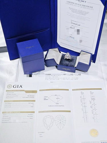 Bague 53 Chaumet Joséphine - Bague en platine et diamant 3,07 ct 58 Facettes jnci111