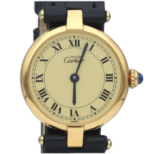 Montre Cartier Must de Cartier - Montre en vermeil 58 Facettes MT46003