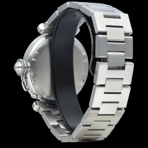 Montre Cartier Pasha C - Montre 35 mm automatique en acier 58 Facettes MT46765