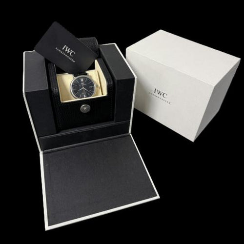 Montre IWC Portofino - Montre automatique en acier 58 Facettes MT46837