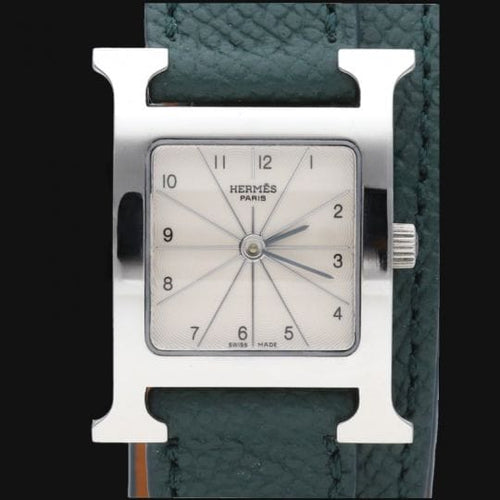 Montre Hermès Heure H - Montre en acier 58 Facettes MT46648