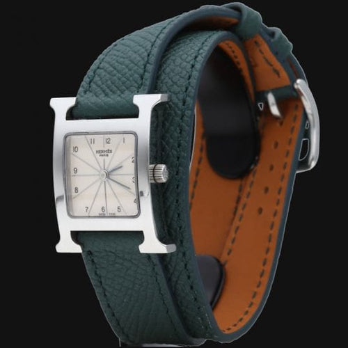 Montre Hermès Heure H - Montre en acier 58 Facettes MT46648